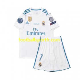 Tenue Real Madrid Cristiano Ronaldo 7 2017 Retro Enfant Domicile Maillot de Foot